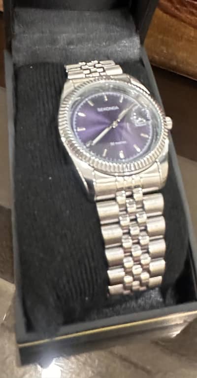 Brand New Sekonda Men's Watch Model 1690 - Purple Dial | Original Box