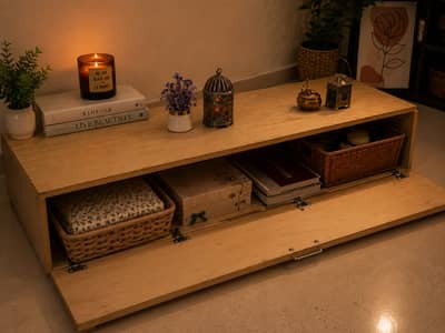 Imported Ikea Wooden Storage Bench | Multi-Purpose Storage Chest