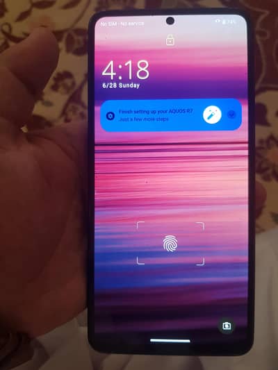 Sharp Aquos R7 non pta