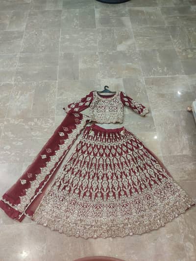 bridal lehenga choli Dupatta fashion inspired by Shakeel boutique