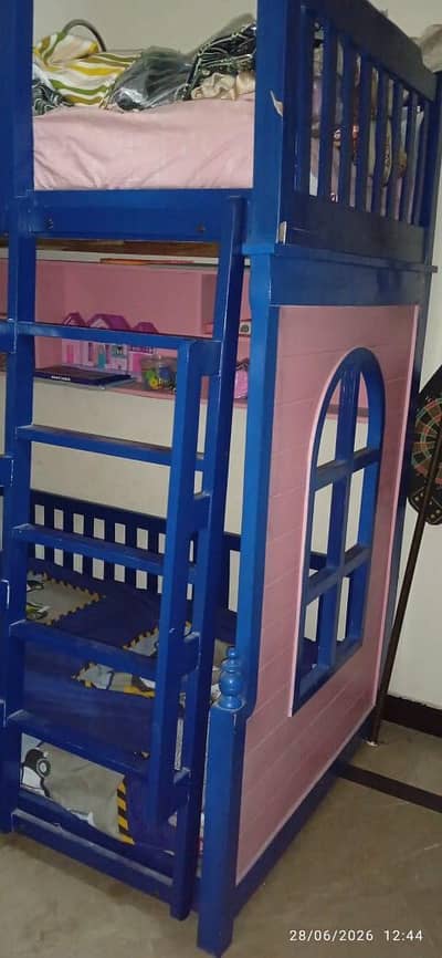 Kids Wooden Bunker Bed