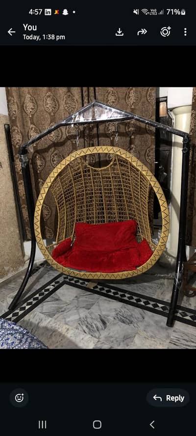 swing 3 seater
