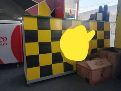 bar display counter