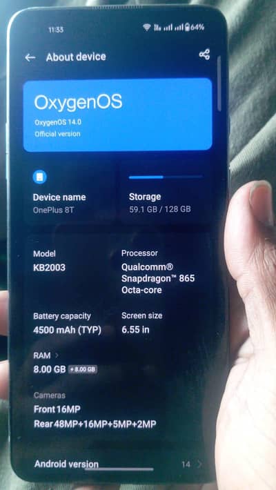 one plus 8t