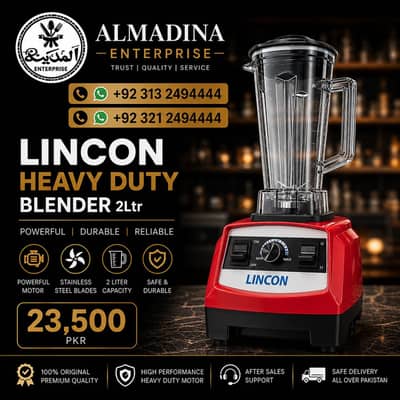 Lincon Heavy Duty Blender – 2Ltr Commercial Blender