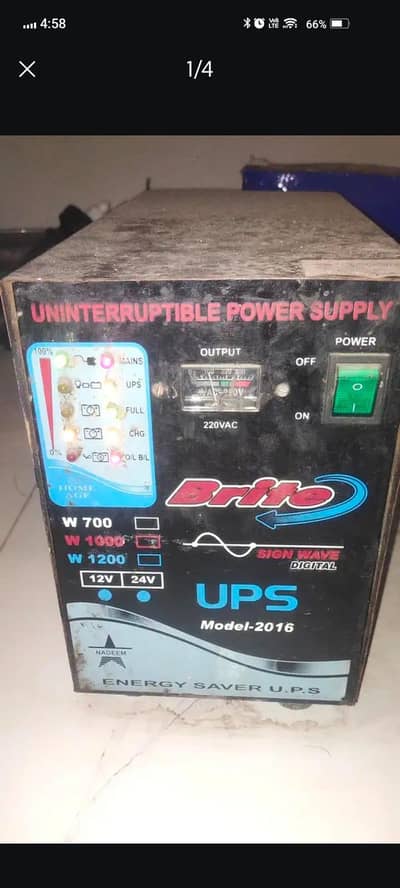 ups 1000 watt with new battery