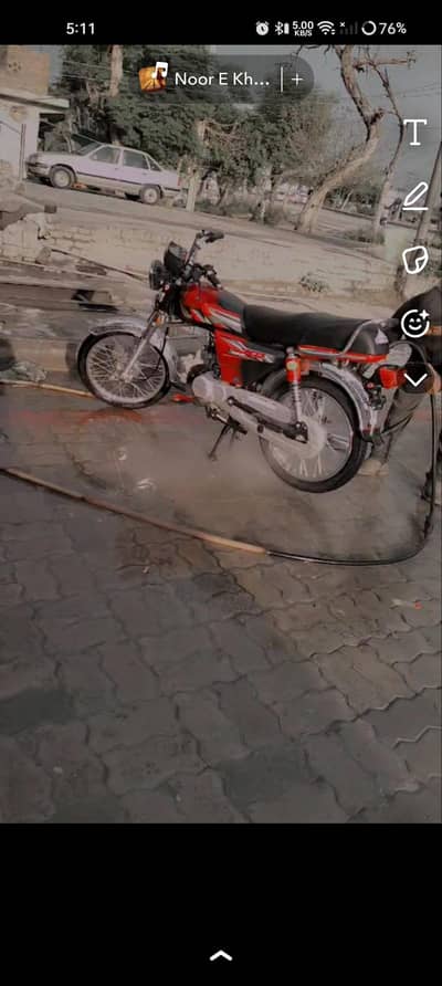 i sell my bike with doual spear parts