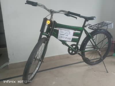 URGENT SALE Single speed Bicycle with carrier - Good Condition