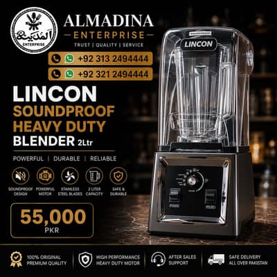 Lincon Soundproof Heavy Duty Blender – Commercial Blender