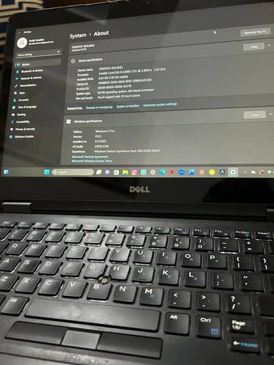 Dell latitude E7470 Core i5 6th generation