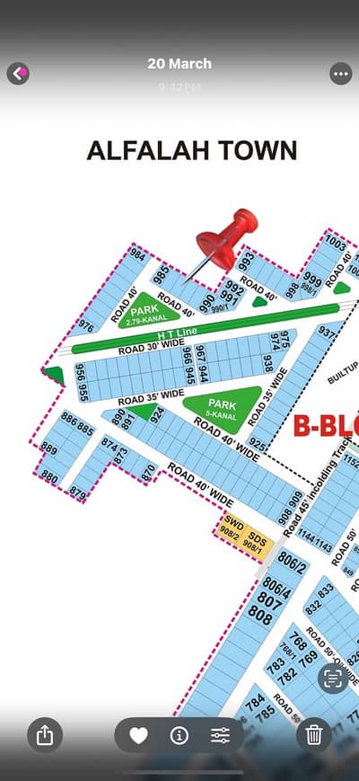 Residential Plot For Sale in DHA Phase 5 Lahore