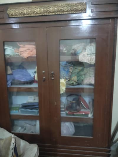 wooden show case