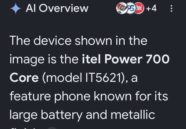 Itel A50C 0