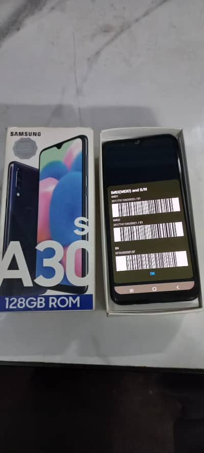 Samsung Mobile A30s  (Samsung a30s 4/128 gb condition 09 by 10)