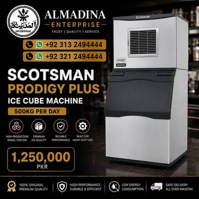 Scotsman Prodigy Plus Ice Cube Machine  500KG/Day |Commercial
