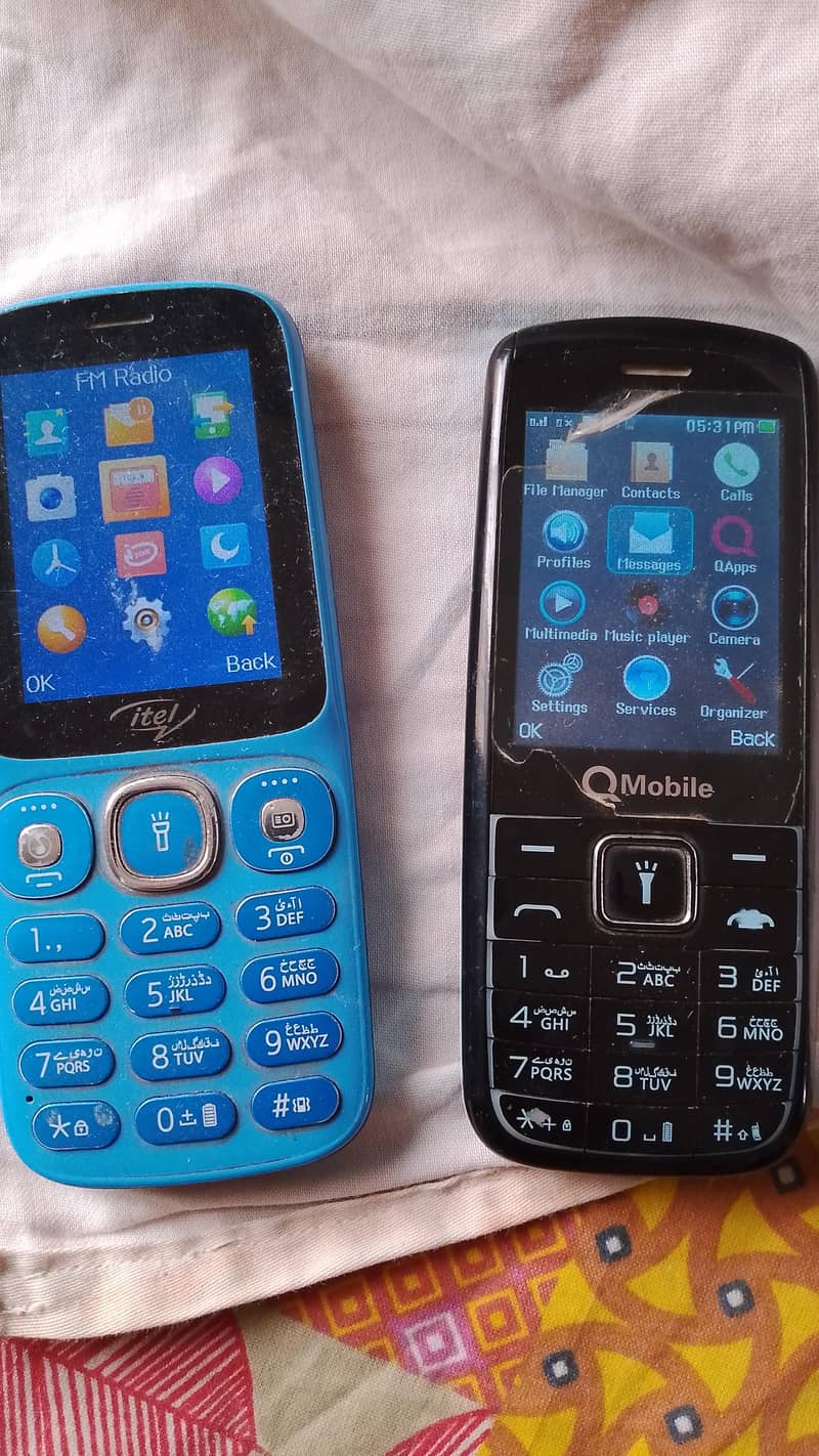 QMobile + Itel Mobile 0