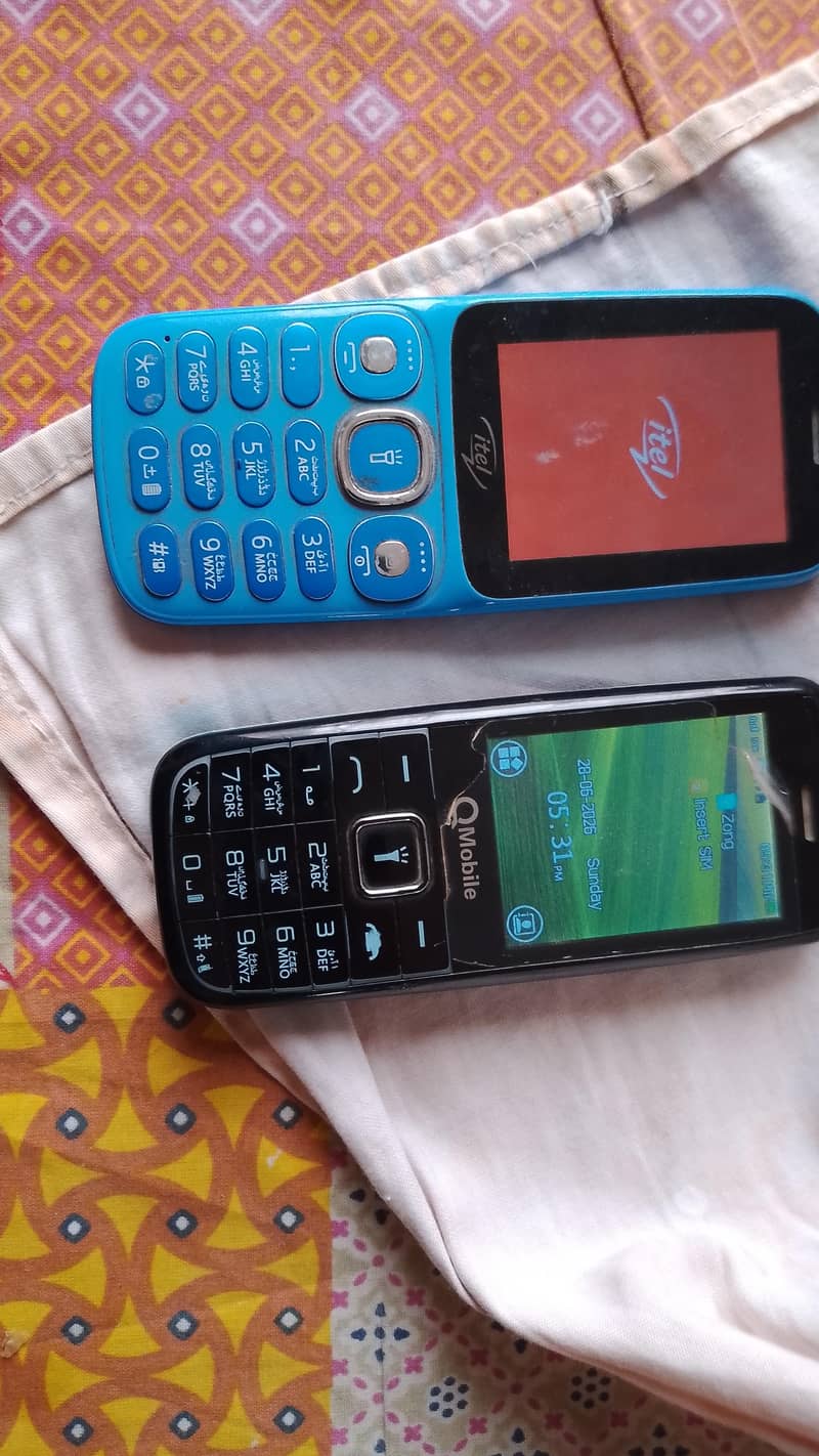 QMobile + Itel Mobile 2