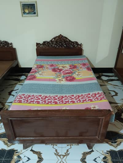 2 bed pure tally wood one one foam