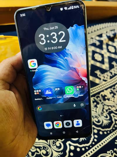 Realme Note 50 4/128 with Box Glass Break
