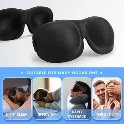 Sleep Mask Blindfold Sleeping Aid Soft