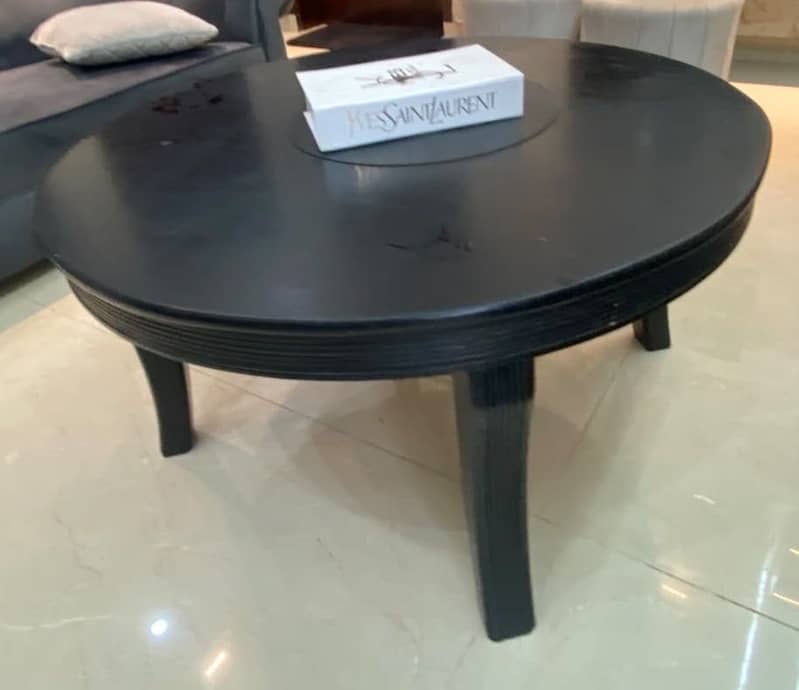 Solid wood Sofa Set with Seesham Table 2