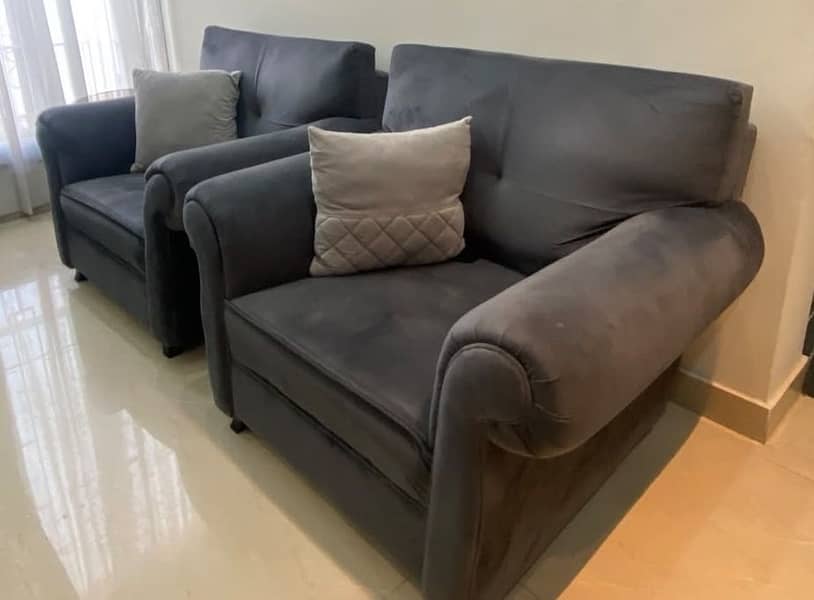 Solid wood Sofa Set with Seesham Table 3