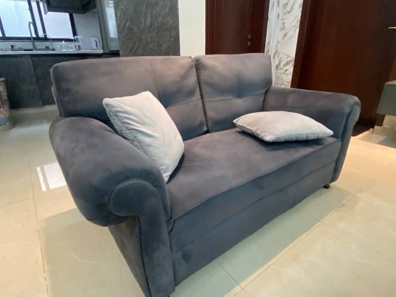 Solid wood Sofa Set with Seesham Table 5