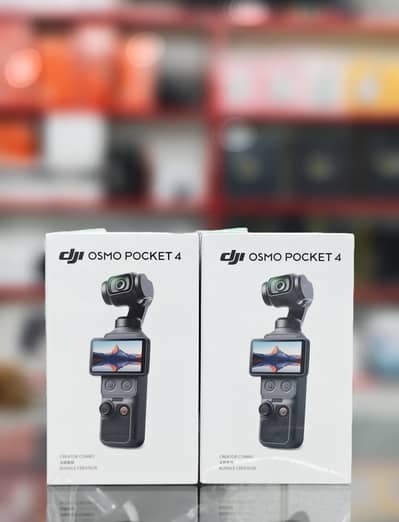 DJI Osmo Pocket 4 creator combo kit brand new available