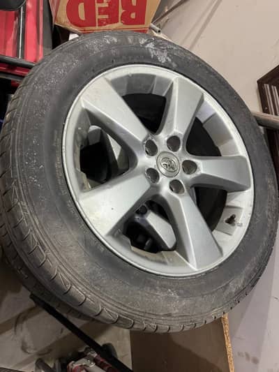 Toyota harrier alloys