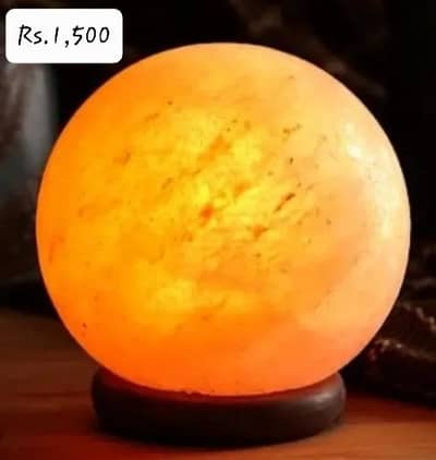 Pink Salt Table Lamp