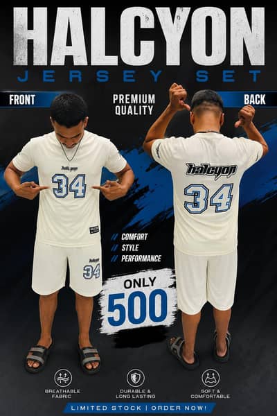 Premium Halcyon Jersey Set – Only Rs. 500