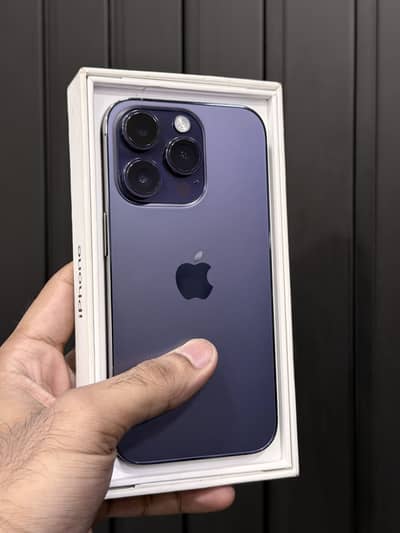 Iphone 14 pro 256gb non pta fu with box              11 12 13 15 16 17
