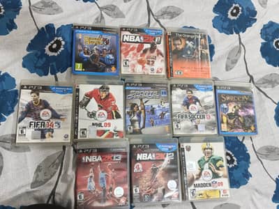PS3 games for sale each game for 500
