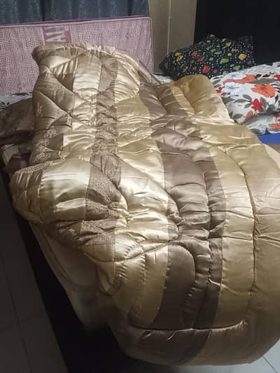 bridal bed sheet new . urgent sale
