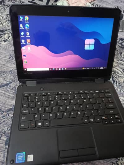 LENOVO 300e Intel Celeron Laptop 360 rotate
