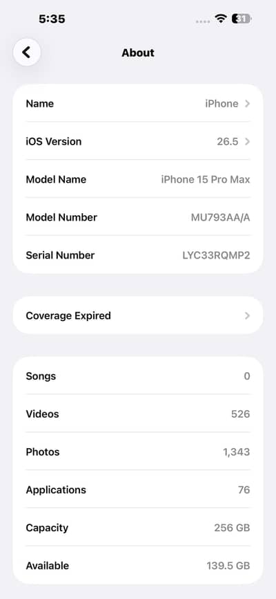 Apple iPhone 15 Pro Max
