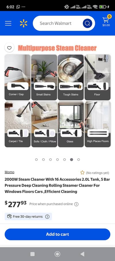 steam cleaner