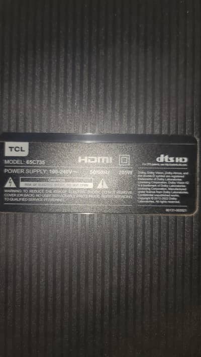 tcl qled c735