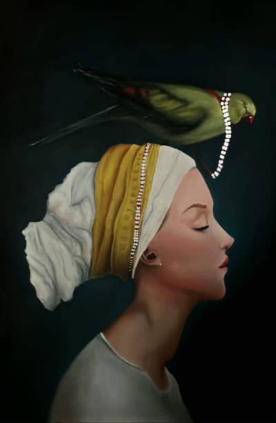 2x3 Feet Oil Paint On Canvas