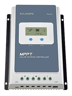 EPEVER Tracer 4210AN 40A IP30 MPPT Controller with MT50 Monitor