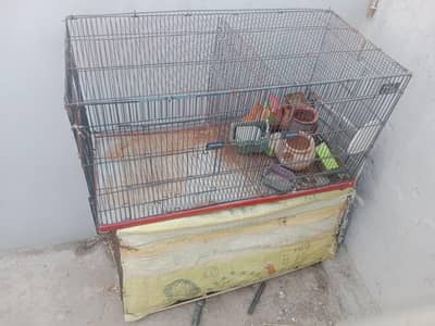 Parrot Cage Hen Cage Other for Used  2 big Size 1 Small Size