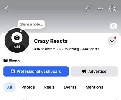 Facebook page for sale 31k followers not monetised