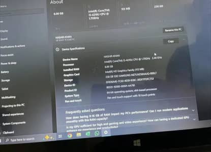 HP Touch Laptop