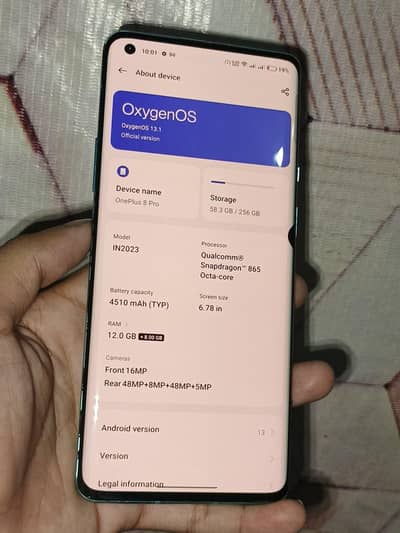 one + 8 pro
