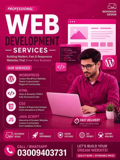 All-in-one Digital Marketing & Website Development Services