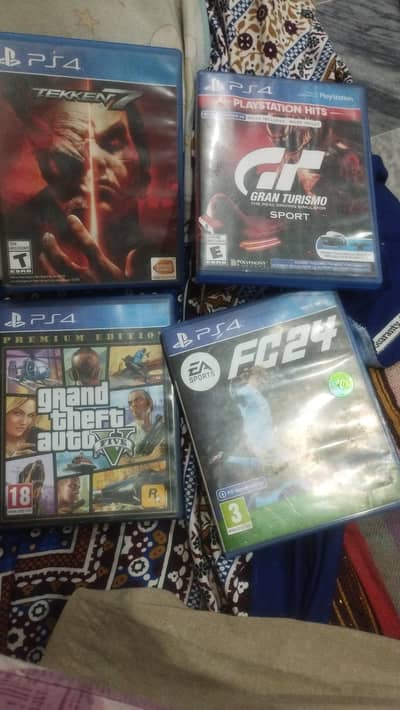 Play Station Games PS4