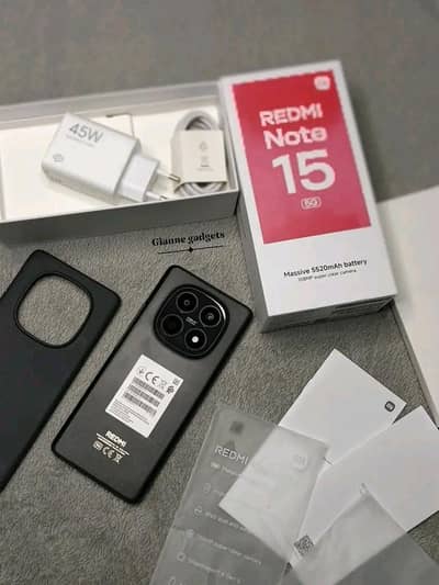 Redmi Note 15 5G 12GB RAM 256GB memory PTA approved 0324=8193=404