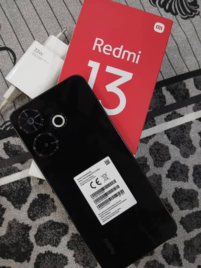 Redmi 13 with complete box