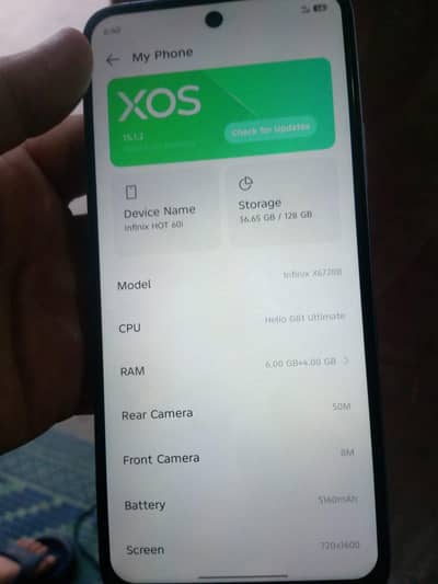Infinix Hot 60i
