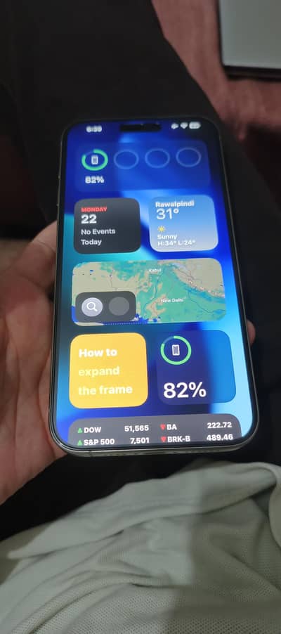 Iphone 15 Pro Max (Non PTA) with original charger